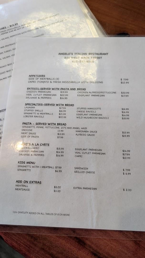 Angelo's Italian Restaurant